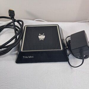 TiVo Mini‎ TCDA92000 Receiver & Power Supply HDMI cable cord turns on parts READ